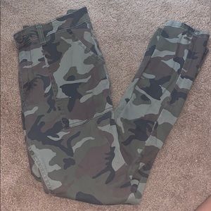 SANCTUARY CAMO SKINNY JEANS